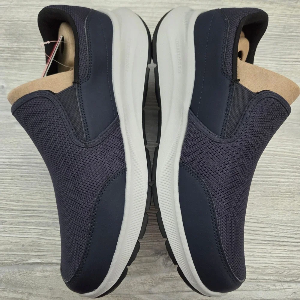 NEW Skechers Equalizer 5.0 Persistable Navy Extra Wide Fit Walking Mens 11.5